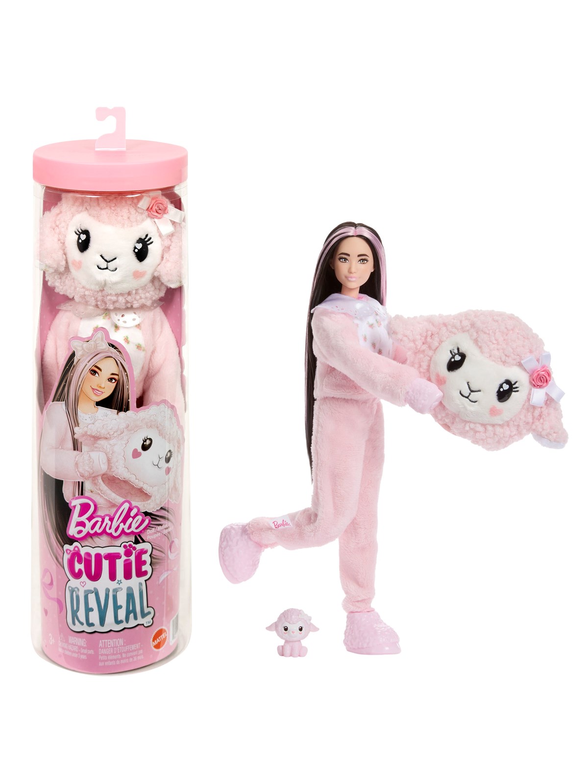 Barbie Cutie Reveal Sweet Bows rosa Lamm