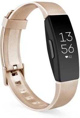 Inspired Finds Premium Silicone Band For Fitbit Inspire 2 & Inspire HR Soft, Breathable, And Adjustable Replacement Wristband gold size S