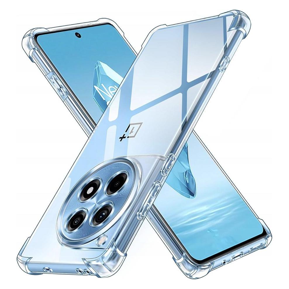 Techsuit - Shockproof Clear Silicone - OnePlus 12R - Clear (OnePlus 12R) (56346997)