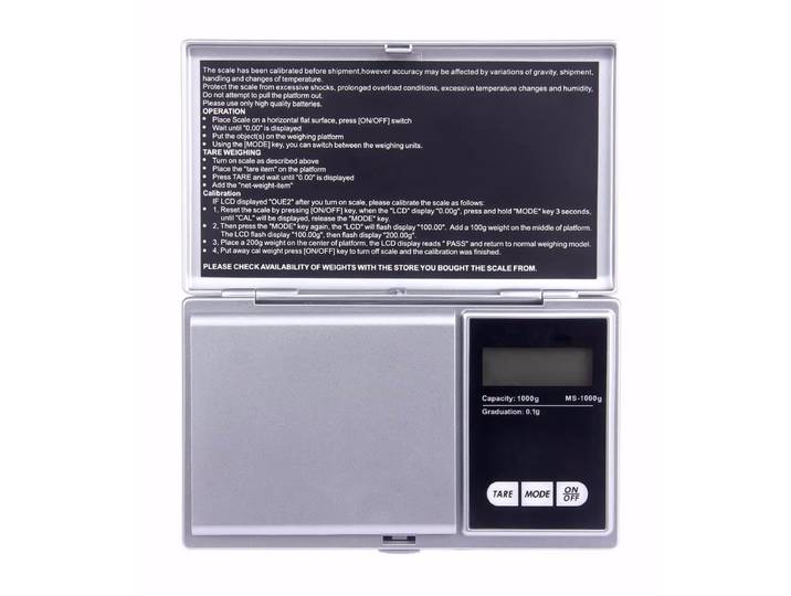 SPC MS200 Küchenwaage – silber