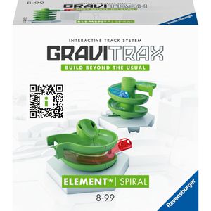 Ravensburger Murmelbahn-Erweiterung GraviTrax Element Spirale, ab 8 Jahre, mit 2 Spiralen