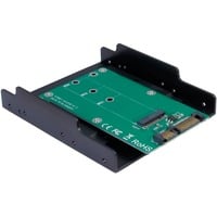 KT001B, Einbaurahmen schwarz, M.2 auf 3,5"