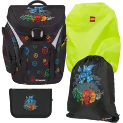 LEGO EXPLORER NINJAGO Schulranzen Premium 4teilig Ninja Skills
