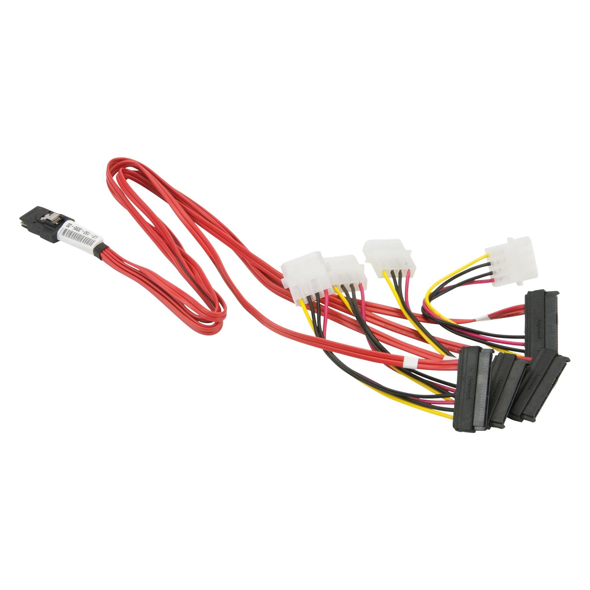 Supermicro CBL-0309L Serial Attached SCSI (SAS)-Kabel (60 cm, Mini-SAS) (CBL-0309L)
