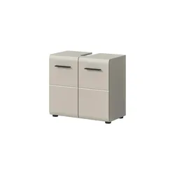 Waschbeckenunterschrank   , beige , Maße (cm): B: 60 H: 54