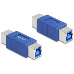 DELOCK Adapter 5Gbps Gender Changer USB Typ-B Stecker-Stecke