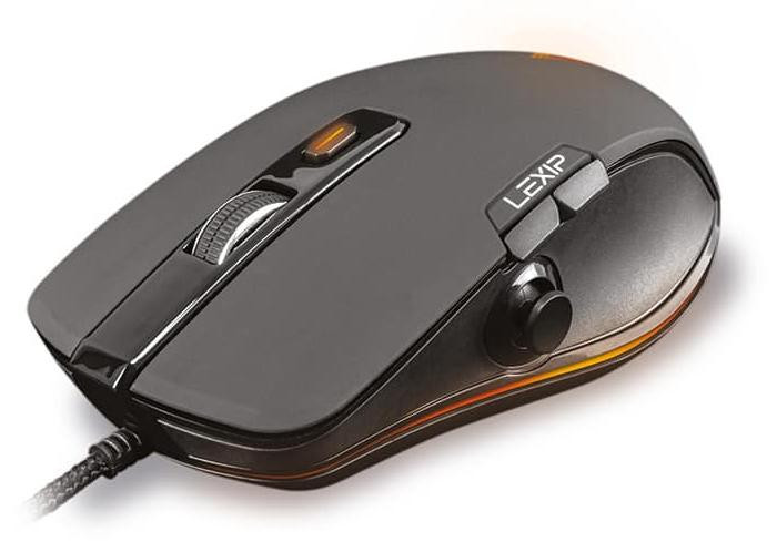 LEXIP NP93 Neptunium Alpha gaming muis