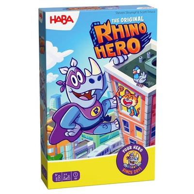 HABA 2013172001 - Rhino Hero Das Original, Stapelspiel