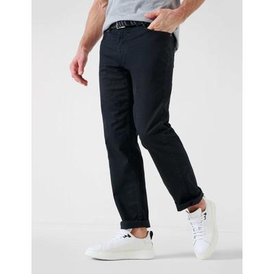 5-Pocket-Hose EUREX BY BRAX "Style CARLOS", Herren, Gr. 34, Länge 36, schwarz, Web, 97% Baumwolle, 3% Elasthan, regular fit, Hosen 5-Pocket-Hose, Exklusiv im Online-Shop: Style Carlos