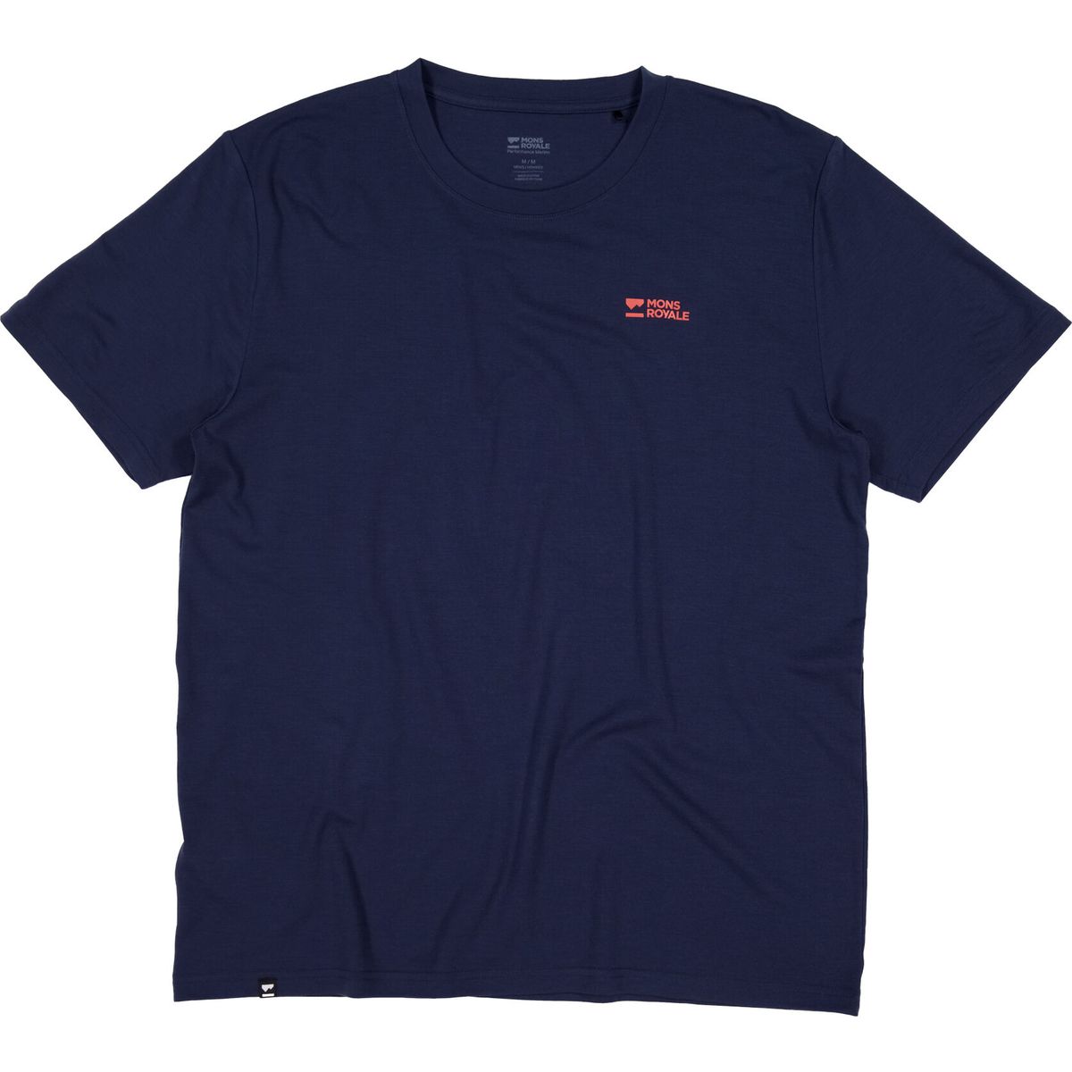 Mons Royale Mens Icon Merino Tee-shirt midnight (568) L 100874-1171-568-L