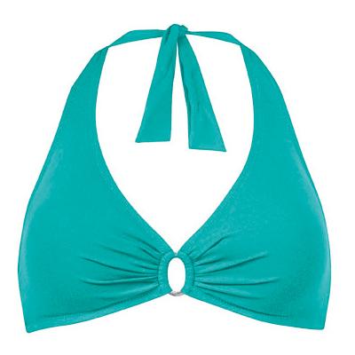Lidea - Women's The Core Bikini Top Neck Halter - Bikini-Top Gr 40 - Cup: B türkis