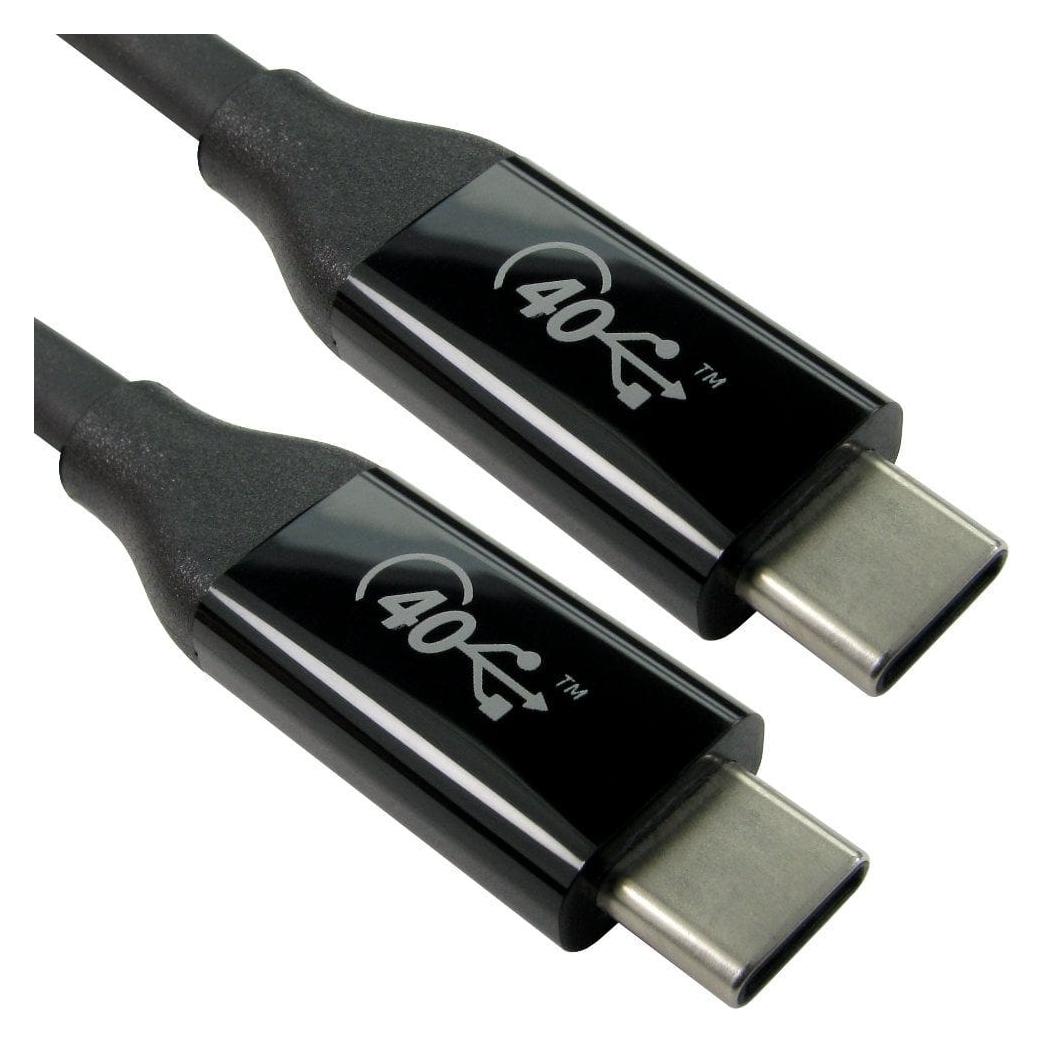 Cables Direct CDL 0.8m Certified USB 40Gbps (0.80 m) (USB4-4080RH)