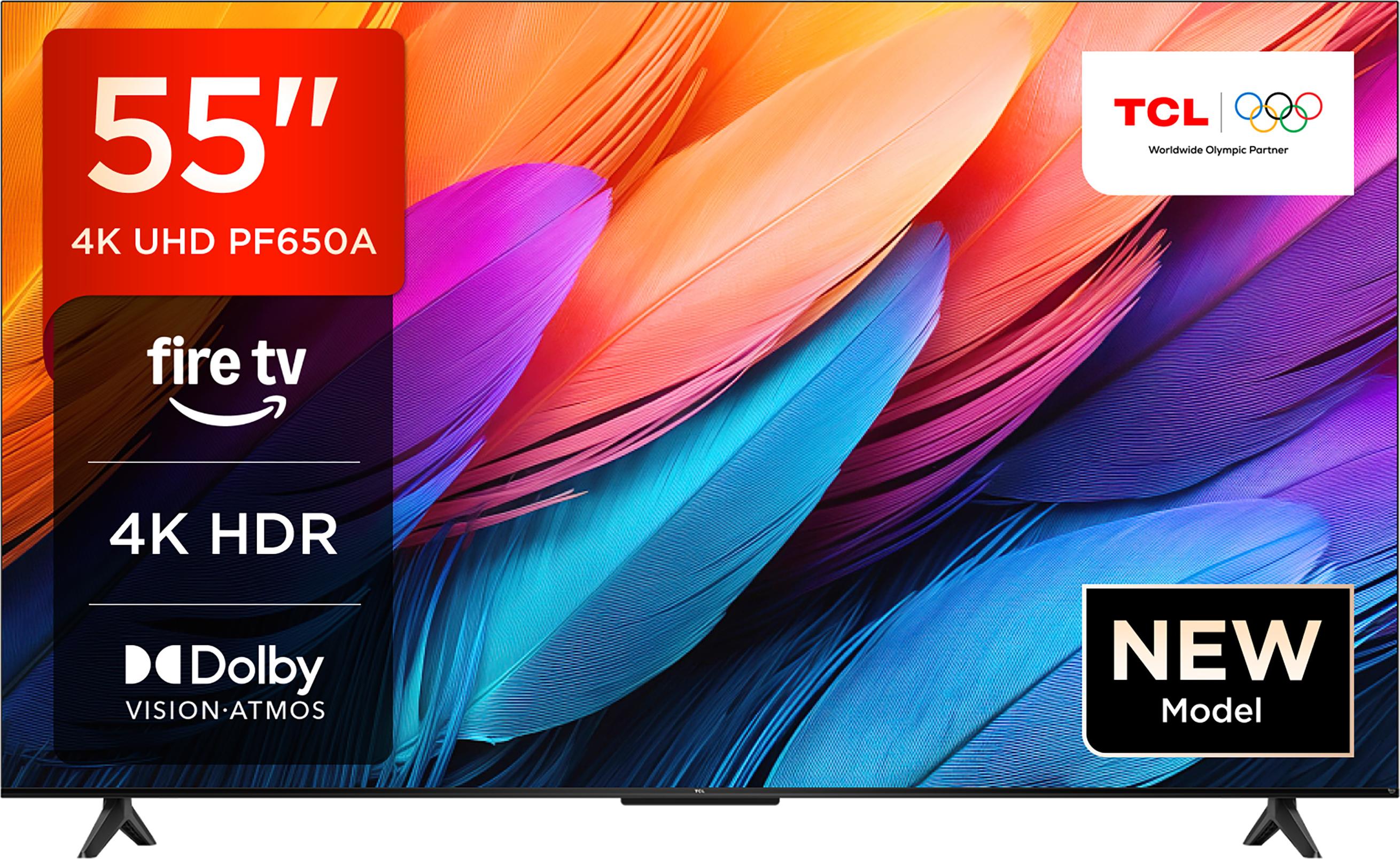 TCL 55PF650A, LED-Fernseher, (UltraHD/4K, Triple Tuner, FireTV OS 8)