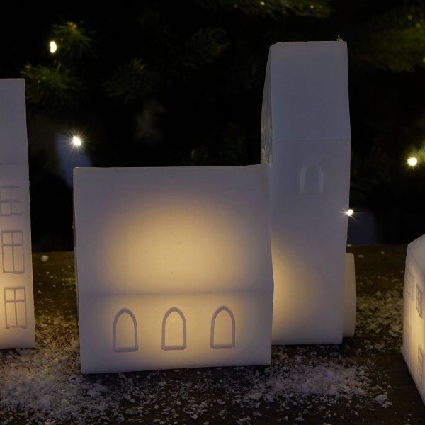 Sirius Københavns Kirke, H20xb18cm, Led