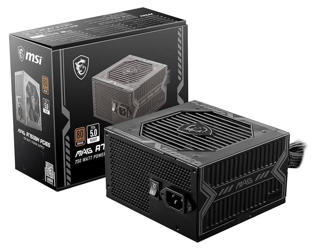 MSI MAG A750BN PCIE5 III Voeding 750 Watt