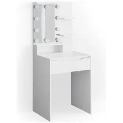 Vicco, Schminktisch, Ruben mit LED Beleuchtung (60 x 48 x 142.70 cm)