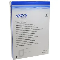 Aquacel Foam Adhäsiv Ferse 19.8x14cm 5 ST