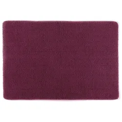 Rhomtuft Badteppich Square 60x90 cm | berry - lila