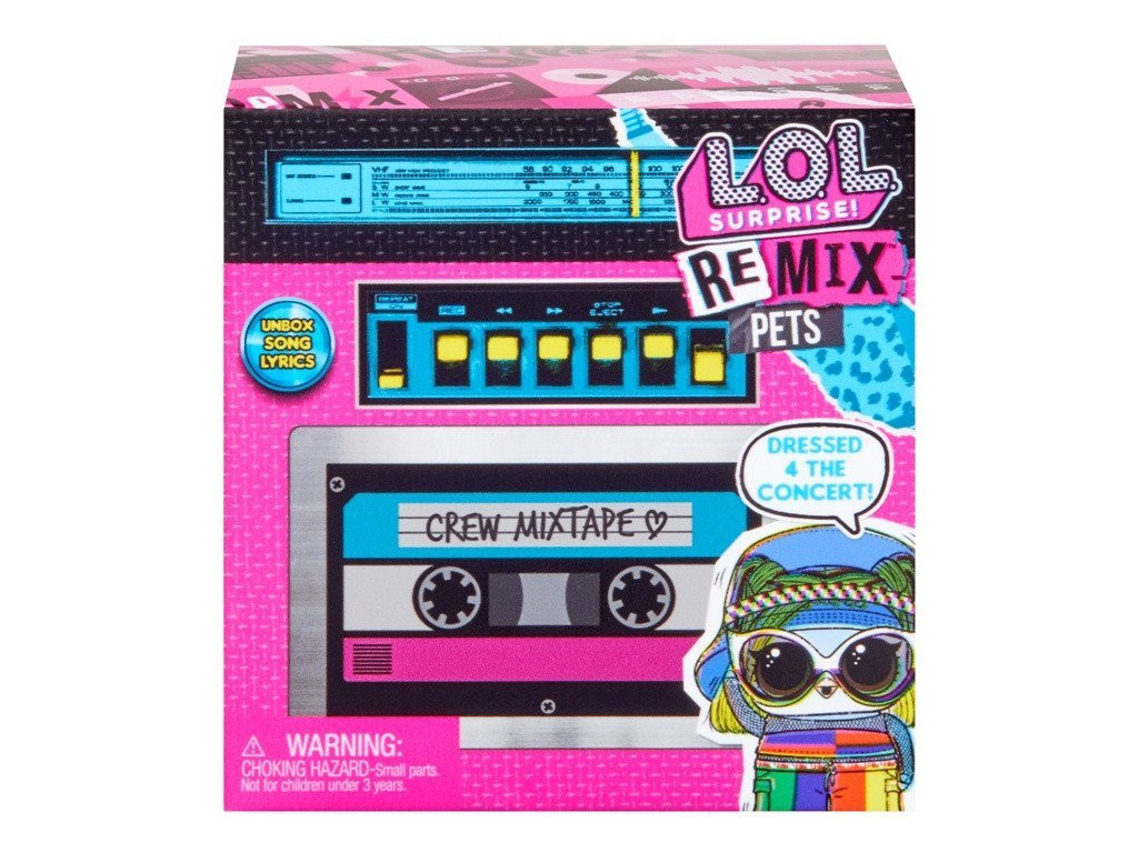 MGA L.O.L. Surprise! Pets Remix Serie A Meerkleurig