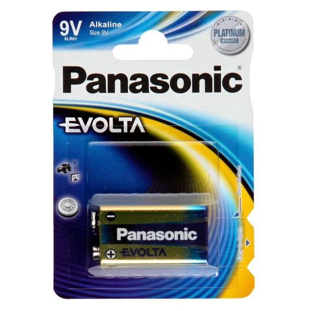 Panasonic Evolta 6LR61 (1 Stk., 9V Block) (6LR61EGE/1BP)