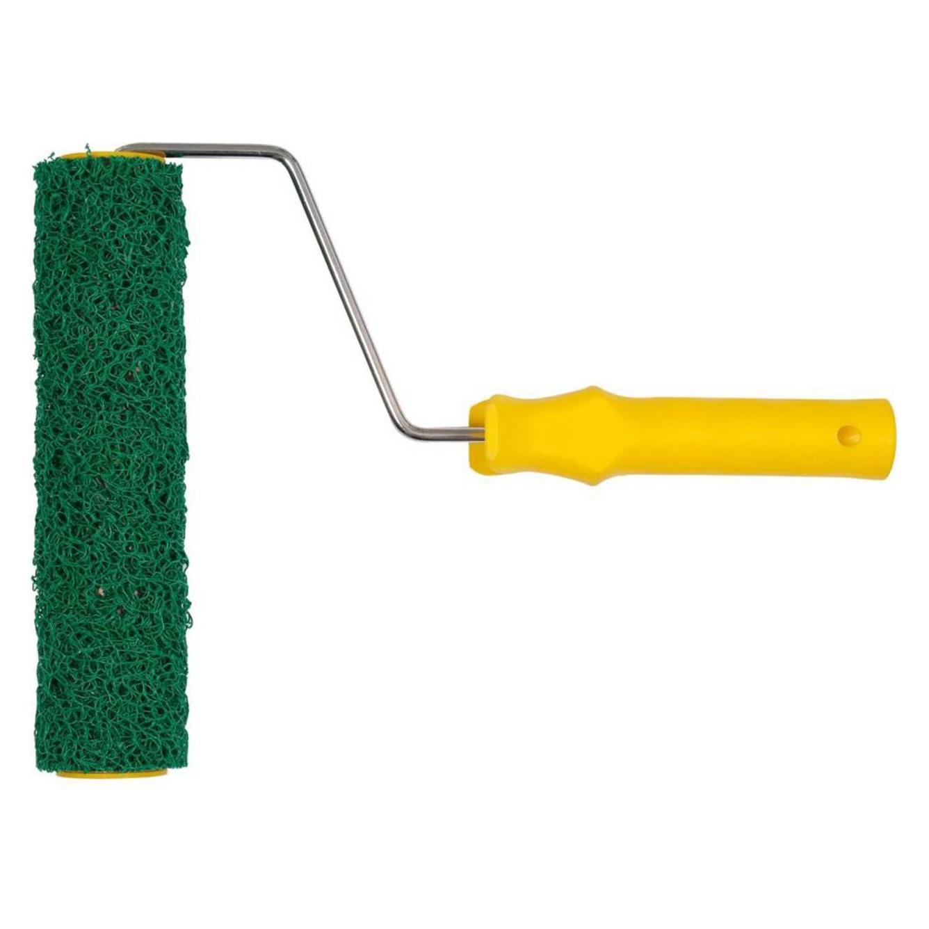 Toya Vorel Beschichtungsroller für Spachtelmasse, Breite: 230 mm, spezielle Walze aus PVC-Fasern, Griff m (23 cm) (09445)