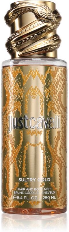 Roberto Cavalli Just Cavalli Sultry Gold Brume Parfumée Corps et Cheveux pour femme 250 ml