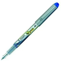 Pilot, Schreibstifte, V-Pen, SVP-4M Füllfederhalter Blau (12x)