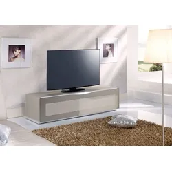 Munari TV-Lowboard Modena Glas Grau
