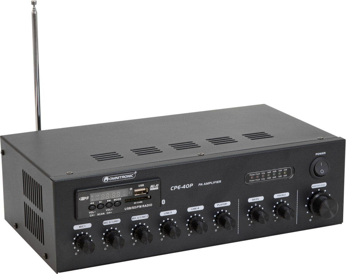 Omnitronic Cpe-40p Ela-Mischverstärker