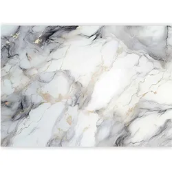 Artgeist, Tapete, Fototapete - Elegant Marble - Stone Structures in Neutral Colours (450 x 315 cm)