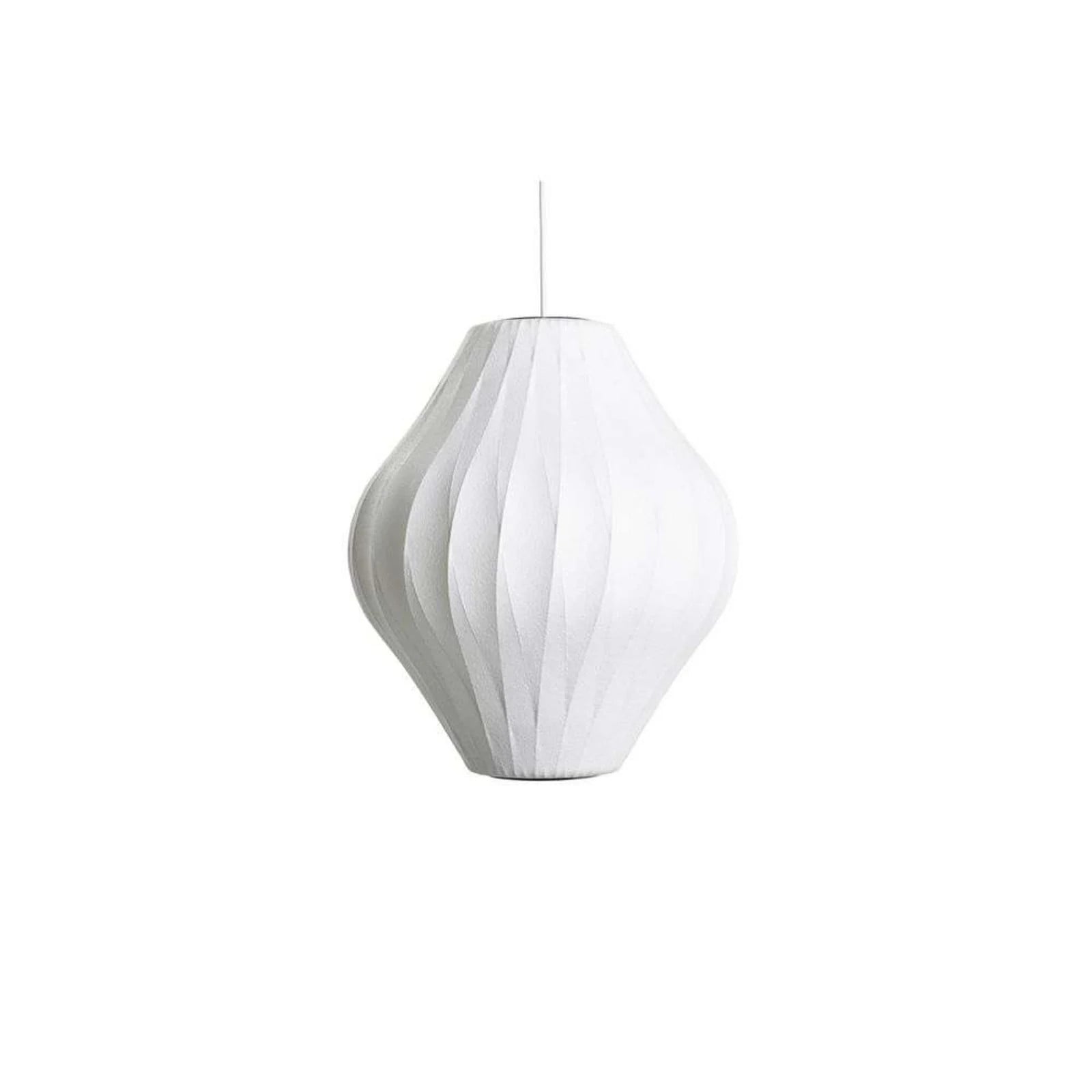 HAY Herman Miller Nelson Pear Crisscross Bubble hanglamp, Kunststof, 49 cm