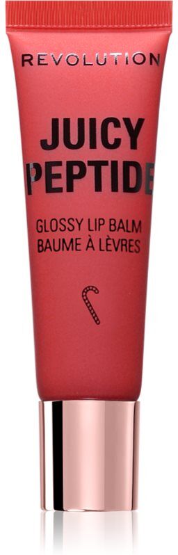 Revolution Juicy Peptide lip balm with peptides shade Candy Cane 8 ml