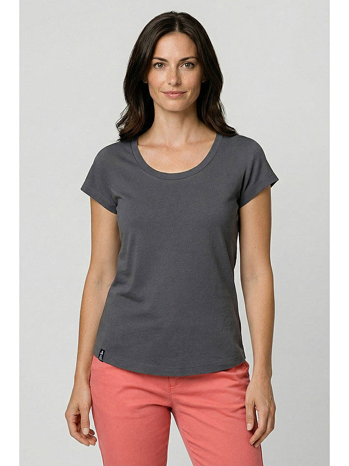 alife and kickin Shirt "Eira" in Anthrazit - M