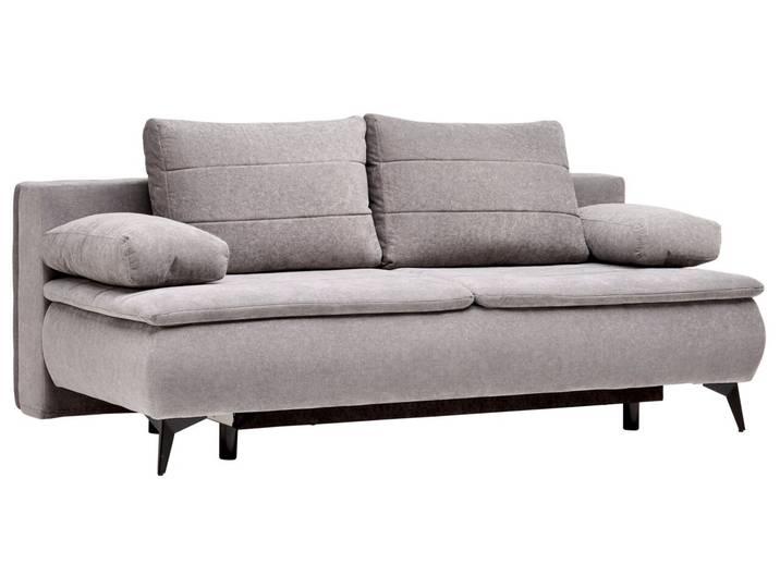 Novel Boxspring-Schlafsofa MELLY, grau, Stoff