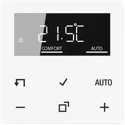 JUNG A1790DWW, Thermostat, Weiss