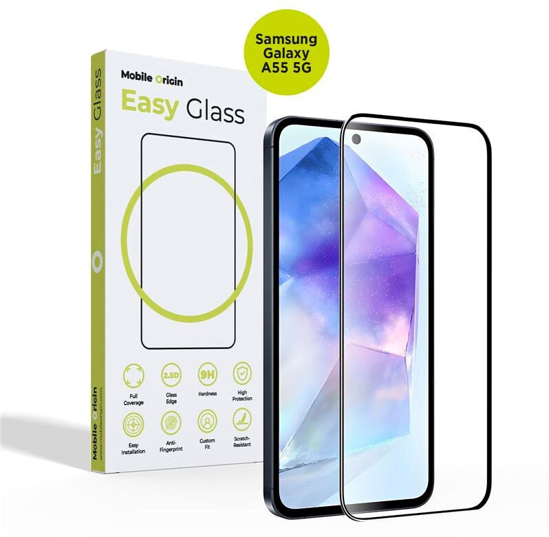Samsung Galaxy A55 5G Mobile Origin EasyGlass - Tempereret Glas