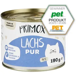 Primox Katzenfutter Lachs Pur 6x190g 6x190 g