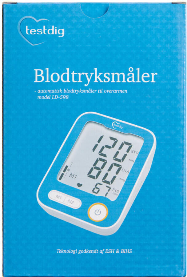 Testdig Blodtryksmåler LD-598 Medicinsk udstyr 1 stk