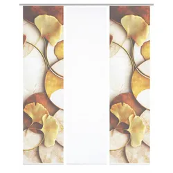 Schmidt Schiebevorhang Storm 3 er Set Polyester Gold