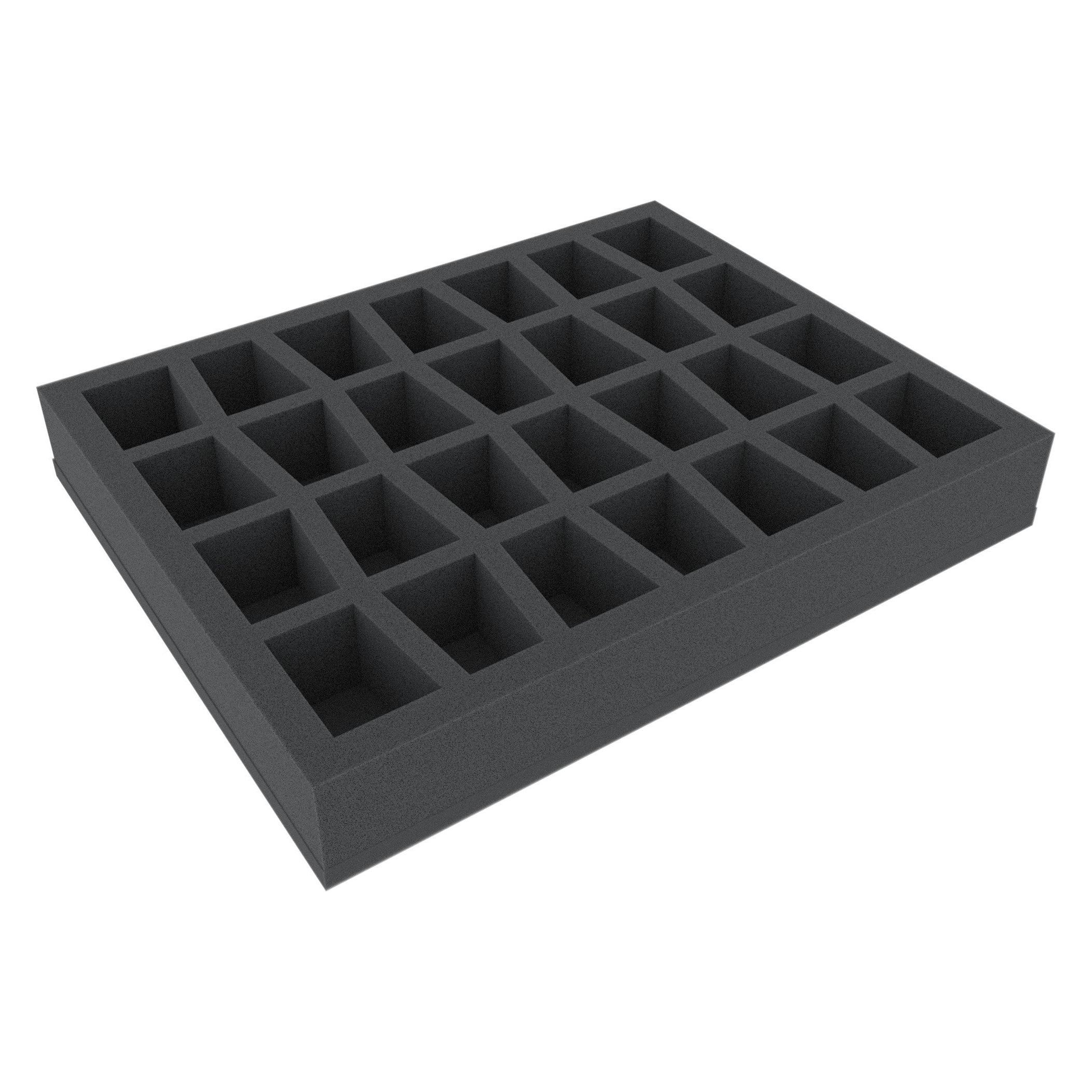 Feldherr FS050A105 Schaumstoffeinlage für Warhammer Fantasy - 28 Fächer (Schaumstoff) (FS050A105)