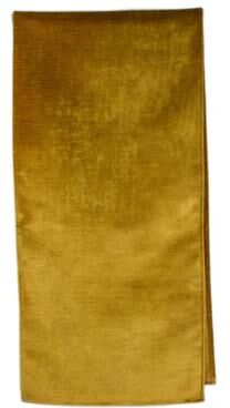 Olivia Quido Coventry Tailored Velvet Luxury Table Runner