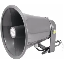 Omnitronic NOH-15R (Passiv, 1x 15 W), PA Lautsprecher, Grau