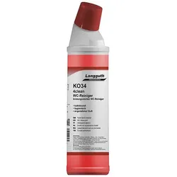 Langguth KO34 Urin- und Kalklöser 750 ml dickflüssiger konzentrierter Reiniger für WC und Urinale