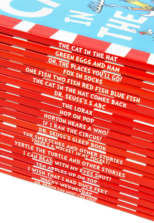 HARPERCOLLINS Dr Seuss A Classic Case 20 Book Set Box Collection Pack