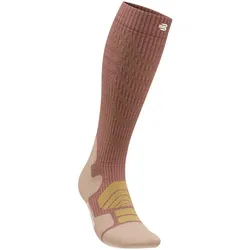 BAUERFEIND SPORTS Outdoor Merino Kompressionssocken Damen coral M