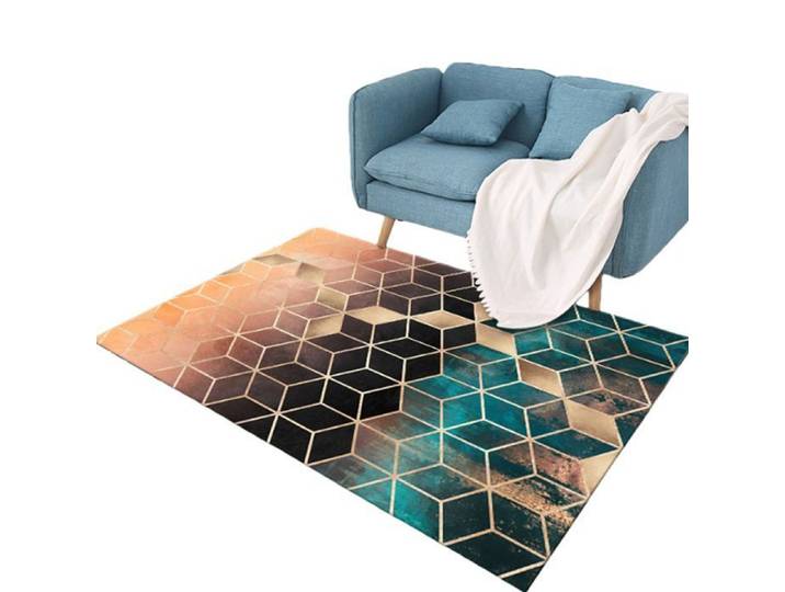 Style européen salon canapé tapis imitation cachemire chambre lit - Aueq - complet chambre maison simple tapis de sol 120x160cm