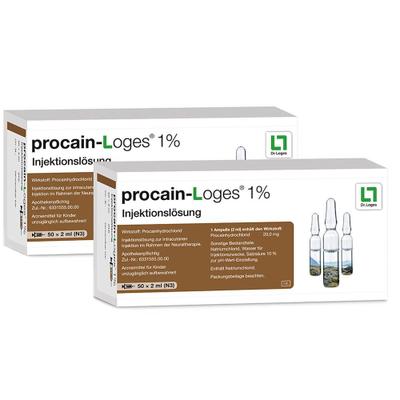 PROCAIN-Loges 1% Injektionslösung Ampullen 100x2 ml