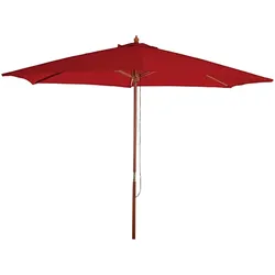 Décoshop26 - Gartenschirm Ø 3m Polyester/Holz bordeauxrot 04_0003812