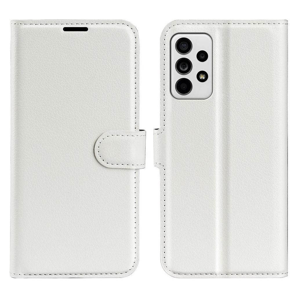 Cover-Discount Galaxy A33 5G - Leder Etui Hülle weiss (Samsung Galaxy A33 5G) (101241292B)