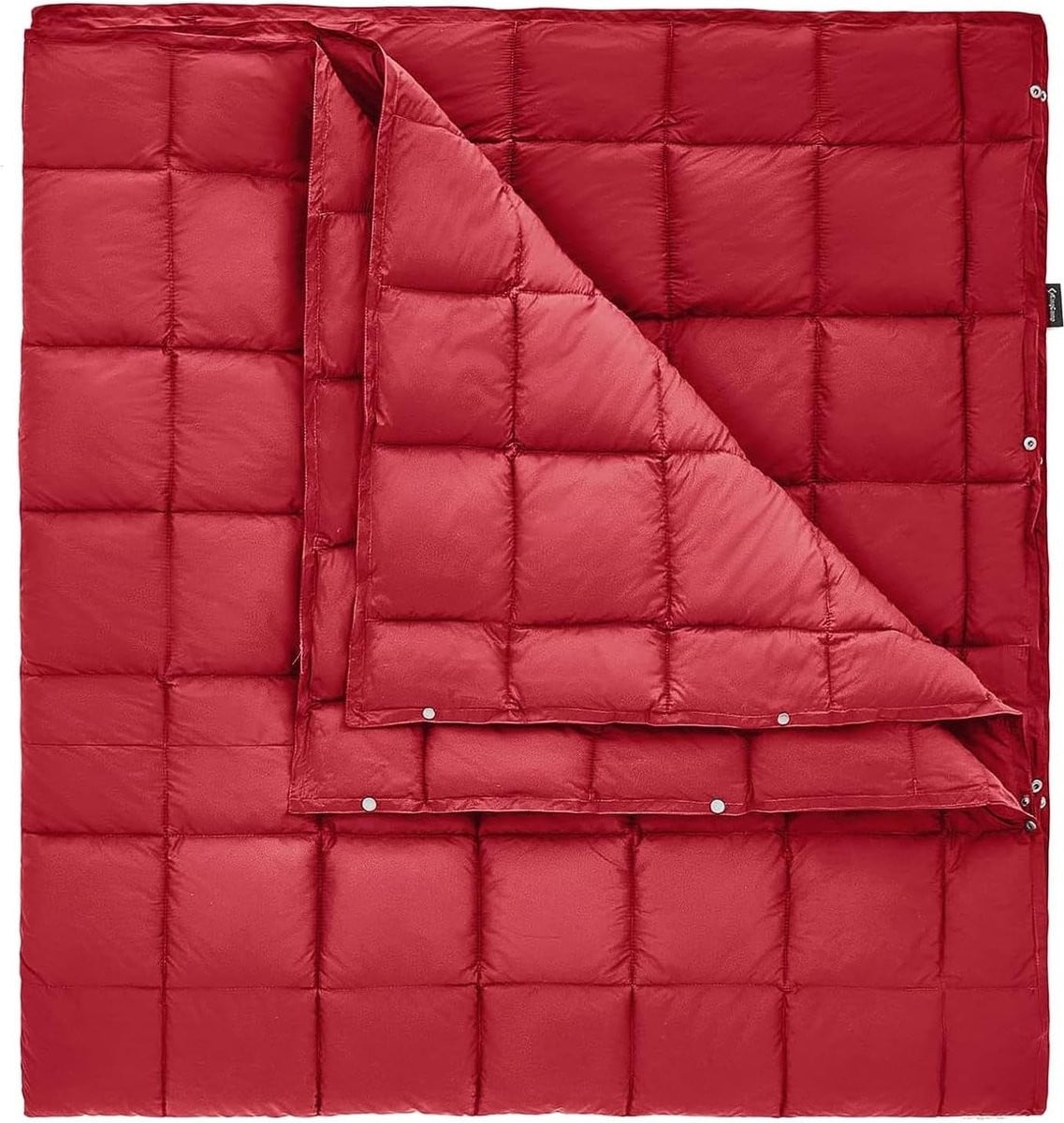 Ultralichte waterafstotende reisdeken voor camping en picknick, rood